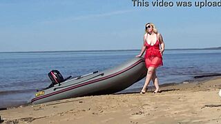 ever wonder how that milf's juicy ass sways so temptingly on the beach?