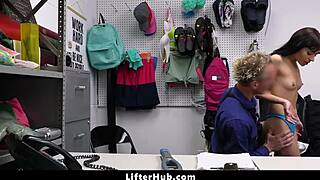 aria valencia faces shoplifting interrogation and punishment