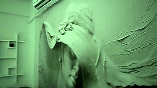 Hugging turns to rough sofa pounding against wall!