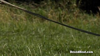 Bent Over Lesbian Slave Spanked Fingered By Madame
