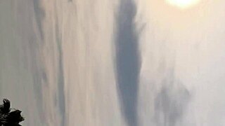 bbw latina mature lifts skirt no panties shaved pussy upskirt bar outdoor