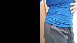 Real sexy milf nurse shows big ass special treatment to patient in hospital sex tape