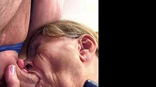 granny cosplays dark magician sucking cock deep