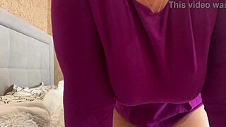 Milf close up licks wet pussy giving hot orgasm instructions