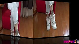 quieres ver como esta latina cachonda mama verga en casting?