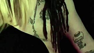 Bleurosebtl cute blonde milf pawg takes huge interracial big cock deep