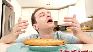 I Caught Alex Jett Pounding Pie So He Ravaged My Juicier Pussy!