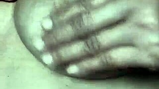 Mature Wife Fondles Her Massive Emotional Breasts