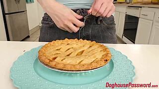 I Caught Alex Jett Pounding Pie So He Ravaged My Juicier Pussy!