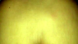 My girlfriend's thick ass bent over begging for doggystyle pounding