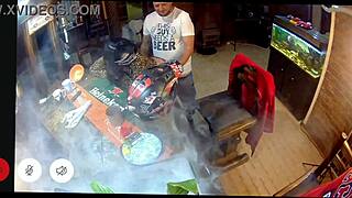 i caught my cheating wife fucking biker on ring camera