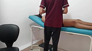 Perverted Doctor Gropes Patient's Pussy During Gyno Exam