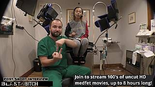 Doctor blasts kalani luana's tanned ass with cum backstage