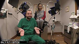 Doctor blasts kalani luana's tanned ass with cum backstage