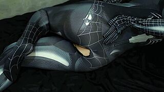 cewek pantat bahenol cosplay spiderman di entot tukang becak?? gimana rasanya?