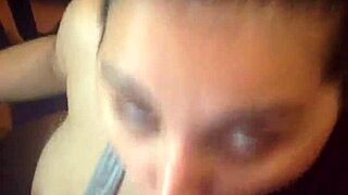 Florida's Nancy Miami devours throbbing monster cock with sloppy wet suction skills