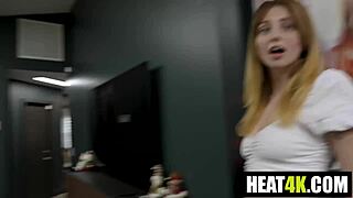 Christmas taboo with stepdaughter's best friend Lucy Foxx and Luke Longly