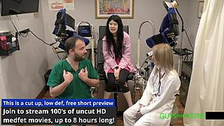 doctor tampa's cum extraction by nonbinary nurses fingering ass backstage