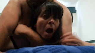 mommy in law screams from brutal anal pain