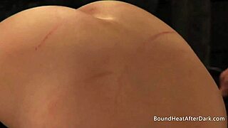 Whip Cracks Drive Chained Slave Teens to Lick Pussy Orgasms