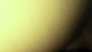 neighbor milf bent over for anal creampie while hubby works she moans loud