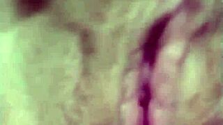 australian wife strokes horny pussy craving cum explosion