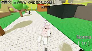 roblox battle turns into wild sex and cum explosion frenzy