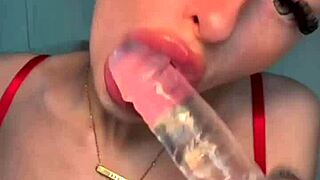 Horny British Exchange Student Girlfriend Squirts on Webcam!