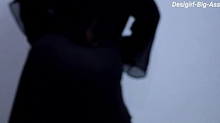 muslim indian wife in hijab slams dildo deep then masturbates pussy hard