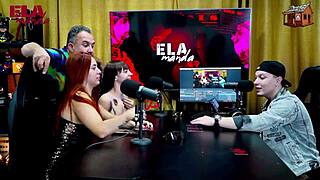 Binho TED CHUPA a buceta rosa da ninfeta while RUAN watches stunned