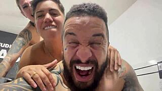 ai que delícia socando até o fundo no cu e buceta 💦 até gozar juntos