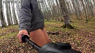 i walk naked and scared alone through the forest