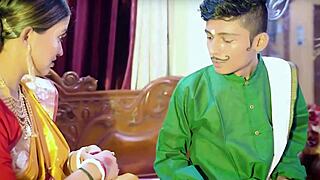 Indian Bengali Couple Honeymoon Night First Time Doggystyle Creampie