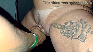Cuckold Takes Wife to Swing Party for Hung Stud Gloryhole Gangbang