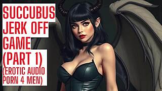 Let the succubus command your jerk off game