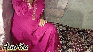 hot indian desi step brother in law bangs sister in law in homemade bathroom sex