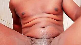 Sexyjayla254 Toys Asshole with Big Black Dildo Before Cumshot