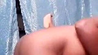 locked in overnight: her juicy ass craves rough cock