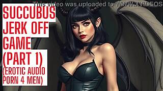 Let the succubus command your jerk off game