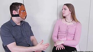 foxy cutie gets brutal anal therapy in asylum