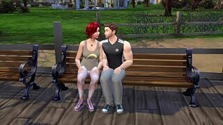 the sims dive into a wild group fuck frenzy with the wife