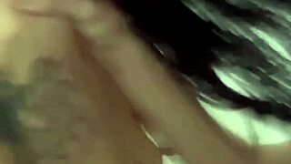 😍 watching this intimate oldie sextape, blaze rager rides cofla24cm's huge cock cowgirl then spoons cumshot!