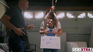 Petite Shy 18+ Teen Deepthroats Stepdad Then Fucks Hard