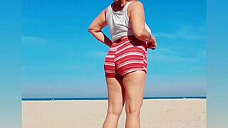 Bebezita Baby's Huge Natural Tits and Big Pussy Lips Tease with Sensual Milf Curves