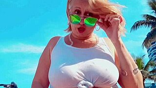 Bebezita Baby's Huge Natural Tits and Big Pussy Lips Tease with Sensual Milf Curves