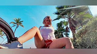 Bebezita Baby's Huge Natural Tits and Big Pussy Lips Tease with Sensual Milf Curves