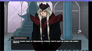 Witch hunter milf craves anal fantasy game penetration