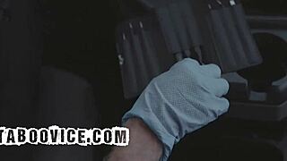 pervert bus driver turns uniform babes into orgy sluts