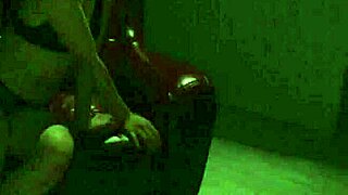 Tomoka Sakurai kneels eagerly sucking two throbbing cocks in steamy threesome