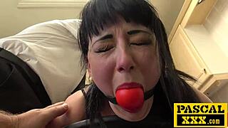 Yorkshire slut bound gagged deepthroated extreme anal wrecked